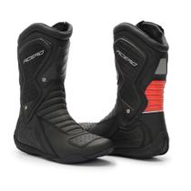 Bota Motociclista Masculina Couro Acero Speed Cano Alto