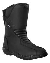 Bota Motociclista Moto X11 Preta Celeste Feminina Cano Medio