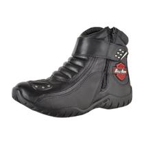 Bota Motociclista Slim Soft Bell Boots Cano Baixo - 3500 - Preta