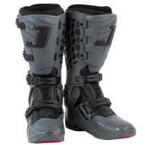 Bota Motocross Adulto Jett Lite CInza Piloto Off Road Bota Motocross Adulto Jett Lite CInza Piloto Off Road