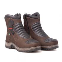Bota Motoqueiro Conforto Pires Shoes Estilo e Segurança Fecho de Zíper Bota Motoqueiro Conforto Pires Shoes Estilo e Segurança Fecho de Zíper