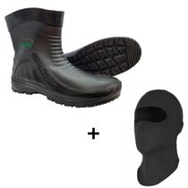 Bota Motoqueiro Polaina Chuva Impermeável Sky + Touca Ninja