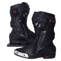 Bota Motoqueiro Race PRO Speed X11 Cano Longo Motociclista Motoboy Bota Motoqueiro Race PRO Speed X11 Cano Longo Motociclista Motoboy
