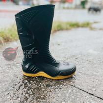 Bota Motosafe Amarelo