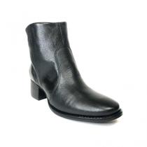 Bota newborn couro cano curto feminina 4913