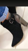 Bota Nobuck Preto Bota Nobuck Preto