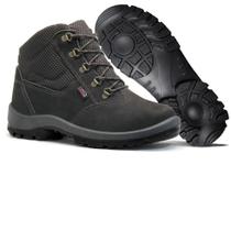 Bota nobuck preto cp092 sem biqueira número 40 crival Bota nobuck preto cp092 sem biqueira número 40 crival