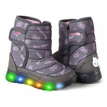 Bota Novopé 99046002 4893 Hello Kitty Led Infantil Bota Novopé 99046002 4893 Hello Kitty Led Infantil