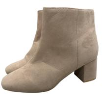 Bota Nude com Salto Bloco da Primark - Tam 40