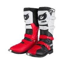 Bota Oneal Rider Pro Preto/Branco/Vermelho