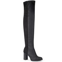 Bota Over Knee Misssissipi Feminino Napa Stretch - Preto