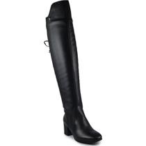 Bota Over The Knee Couro Tendência Inverno 347805 Bottero Preto