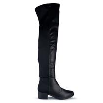 Bota Over The Knee Feminina Mississipi MI603 Pto