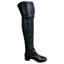 Bota Over The Knee Mississipi Aranni Preto Cano Alto Cor:PretoTamanho:36 Bota Over The Knee Mississipi Aranni Preto Cano Alto Cor:PretoTamanho:36