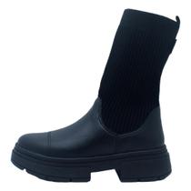 Bota pampili coturno infantil menina tweenie store strech 561.002