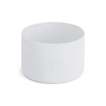 Bota para Copo Térmica 1,2L com Alça - Design Moderno e Simples (Branca)