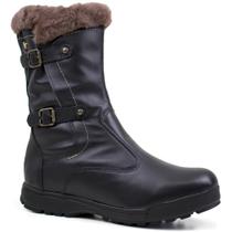 Bota Para Neve Feminina Interlaken Forrada em lã natural Ref.:30553