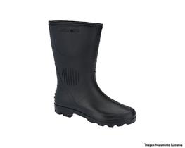 Bota Pega Forte Cano Medio Preta 38