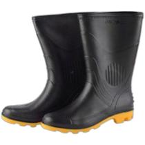 Bota Pega Forte Preta/amarela 323 No.38 Sem Meia - GRENDENE Bota Pega Forte Preta/amarela 323 No.38 Sem Meia - GRENDENE