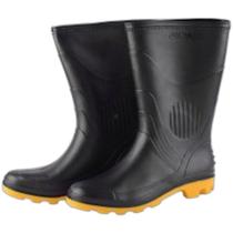 Bota Pega Forte Preta/amarela 323 No.43 Com Meia - GRENDENE
