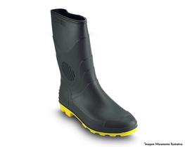 Bota Pega Forte Sola Amar Cano Medio 40 S/ Forro Bota Pega Forte Sola Amar Cano Medio 40 S/ Forro