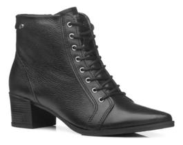 Bota Pegada 280503-05 Cano Curto Salto Grosso Feminina Bota Pegada 280503-05 Cano Curto Salto Grosso Feminina