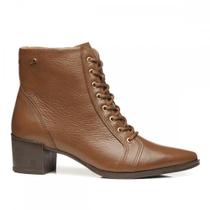 Bota Pegada 28050310 Salto Bloco Forrada Lã Feminino