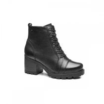 Bota Pegada 281312-04 Salto Bloco Feminino