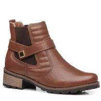 Bota pegada cano curto elastica ref:281412 feminino