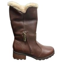 Bota pegada cities cano médio ref: 281495 feminino