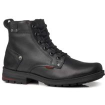 Bota Pegada Coturno Couro - Masculina Bota Pegada Coturno Couro - Masculina
