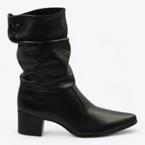 Bota Pegada em Couro Feminina 28090102