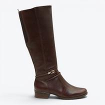 Bota Pegada em Couro Feminina 28206405 Bota Pegada em Couro Feminina 28206405