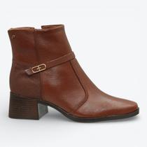 Bota Pegada em Couro Feminina 28235501 Cor:MarromTamanho:36 Bota Pegada em Couro Feminina 28235501 Cor:MarromTamanho:36