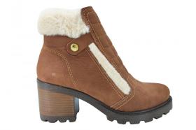 Bota Pegada Em Couro Feminina Tratorada 281306 Bota Pegada Em Couro Feminina Tratorada 281306
