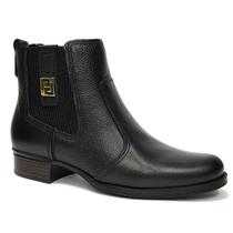 Bota Pegada Feminina Chelsea Diana em Couro 282003 Preta Bota Pegada Feminina Chelsea Diana em Couro 282003 Preta