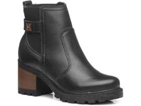 Bota pegada feminina em couro legitimo - 281309