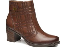 Bota Pegada Feminina em Couro Pinhão 280402-02 Bota Pegada Feminina em Couro Pinhão 280402-02