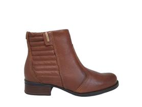 Bota Pegada Feminina Preto e Terracota Ref:282008