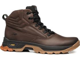 Bota Pegada masculina Trekking em Couro Coffe 150504-01 Bota Pegada masculina Trekking em Couro Coffe 150504-01