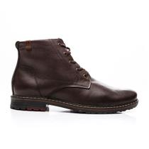 Bota Pegada Masculina Zíper Lateral Couro Original Calce Fácil