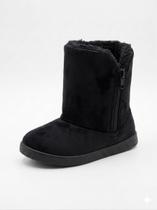 Bota peluciada esquimo feminina blackboar camurça