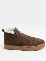 Bota peluciada feminina amery 02346 camurça/pelo Bota peluciada feminina amery 02346 camurça/pelo
