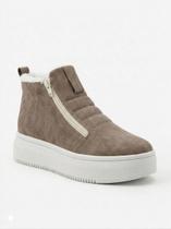 Bota peluciada feminina amery 4346 camurça Bota peluciada feminina amery 4346 camurça