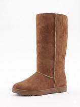 Bota peluciada feminina fs flex 7007 camurça