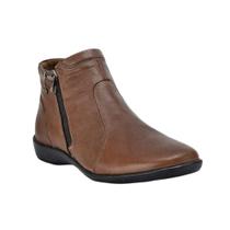 Bota perlatto angel couro ziper ref ang012e feminino Bota perlatto angel couro ziper ref ang012e feminino