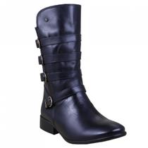 Bota Perlatto Couro Com472 Bota Perlatto Couro Com472