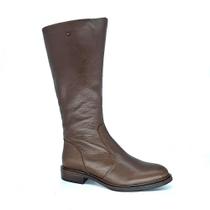 Bota perlatto diana couro cano alto ref dia022 feminino