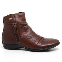 Bota perlatto feminina angel c/ziper em couro ang867 Bota perlatto feminina angel c/ziper em couro ang867