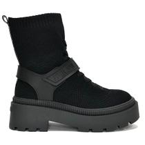 Bota Petite Jolie Coturno Off Boot PJ6800 Preto